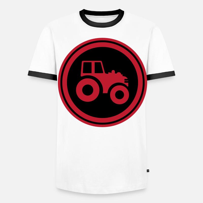 Tractor Symbol Men's Ringer Shirt