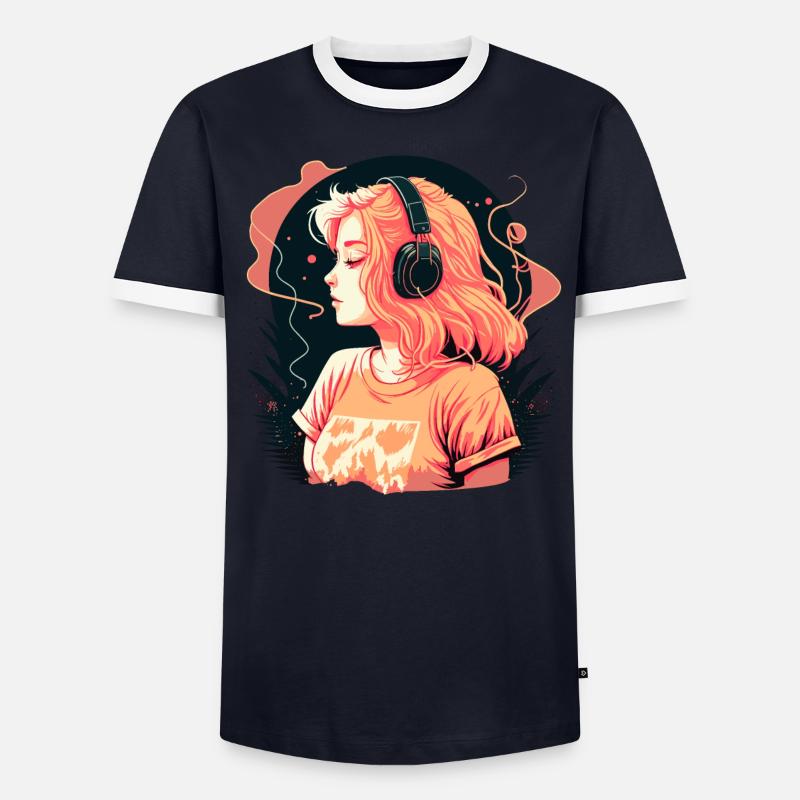 Cadeau T-shirt contrasté Homme