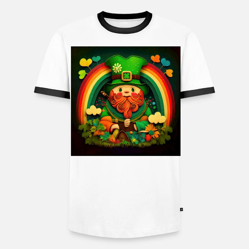 Fête de la Saint-Patrick T-shirt contrasté Homme