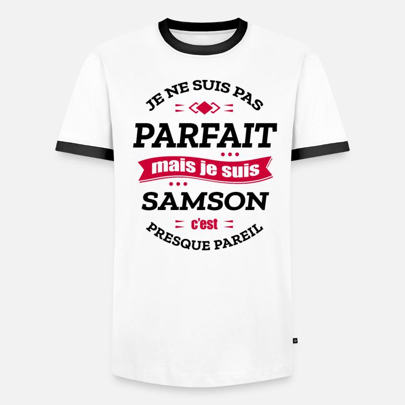 SAMSON PARFAIT - PRENOM SAMSON T-shirt contrasté Homme