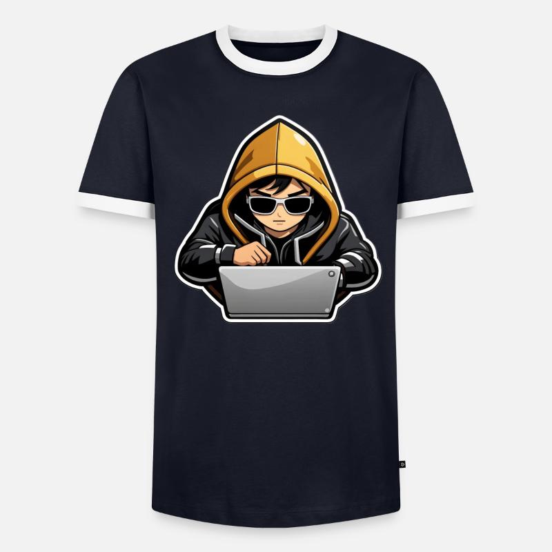 Hacking on Men's Ringer Shirt