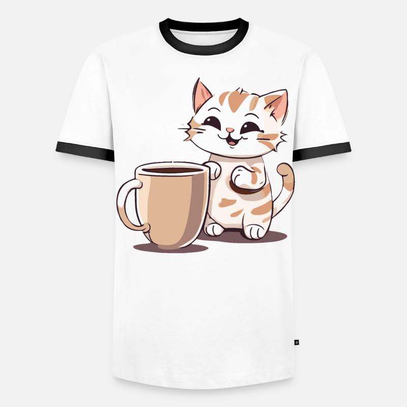 Chatcolate #2 T-shirt contrasté Homme