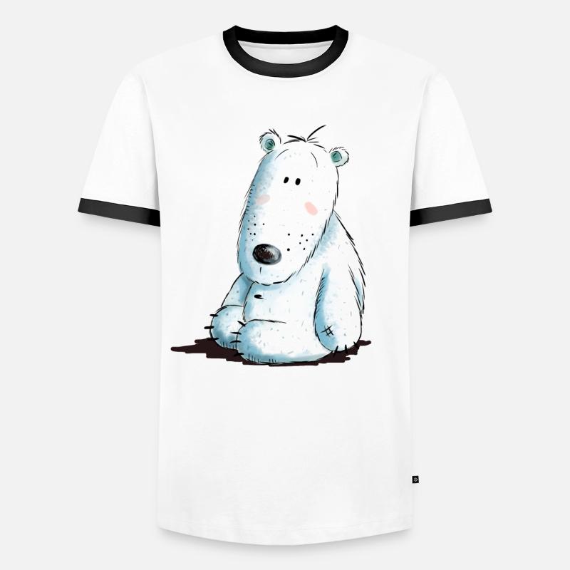 Sweet Eisbär Baby I Kinder Bären Geschenk Männer Kontrast-T-Shirt