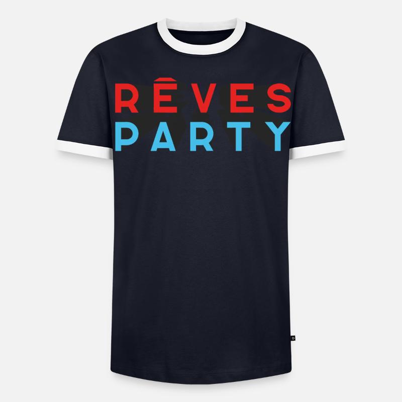 RÊVE PARTY #2 - let's talk T-shirt contrasté Homme