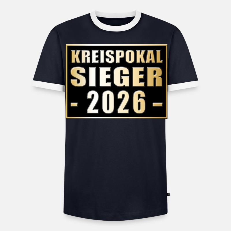 District Cup Winner 2026 Men's Ringer Shirt