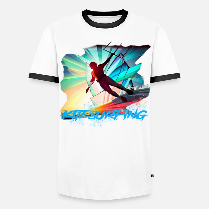 Kitesurf T-shirt contrasté Homme