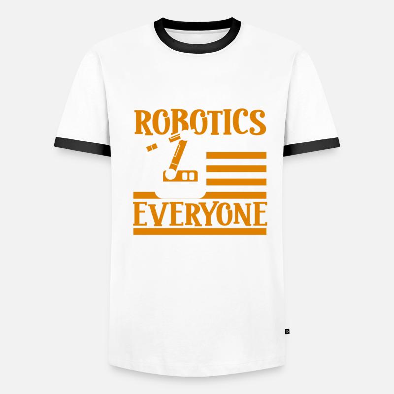 Machine Gear Engineer Technician Men's Ringer Shirt