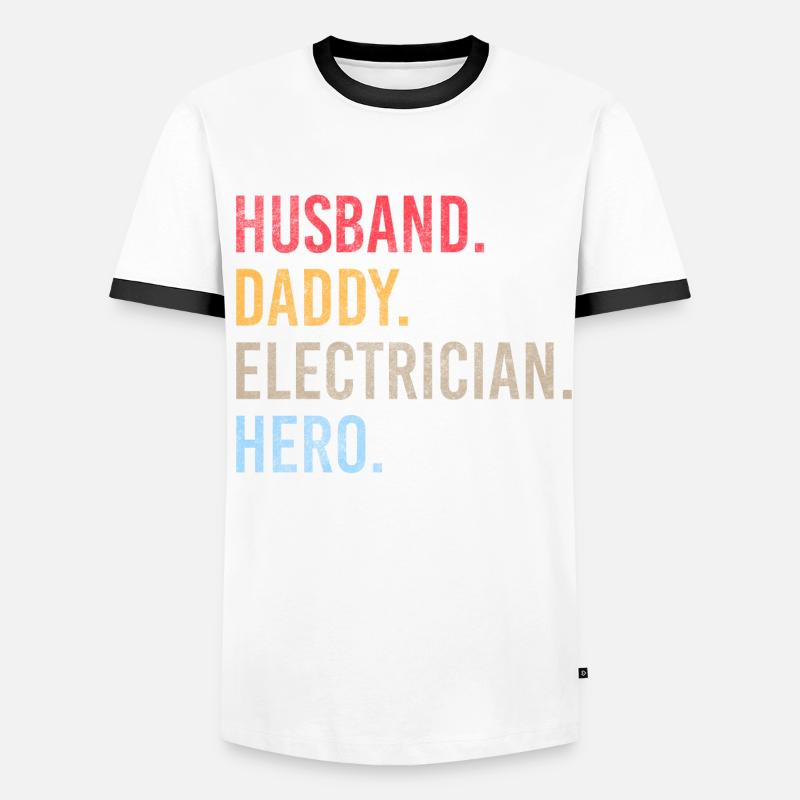 Electronics technician Profession Electrical Men's Ringer Shirt