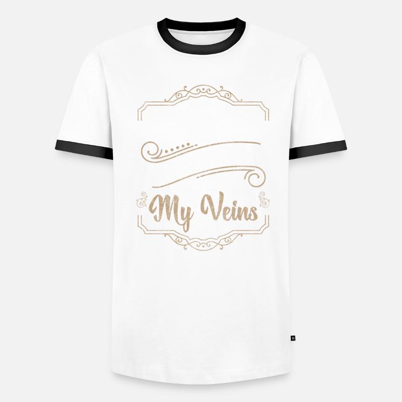 Construction de maisons design T-shirt contrasté Homme