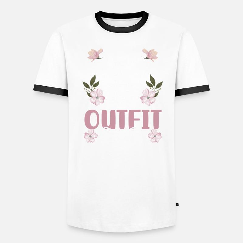 Mode Mode Défilé de mode T-shirt contrasté Homme