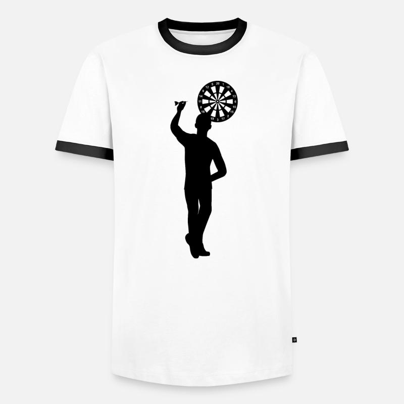 Dart for left-handers Men's Ringer Shirt
