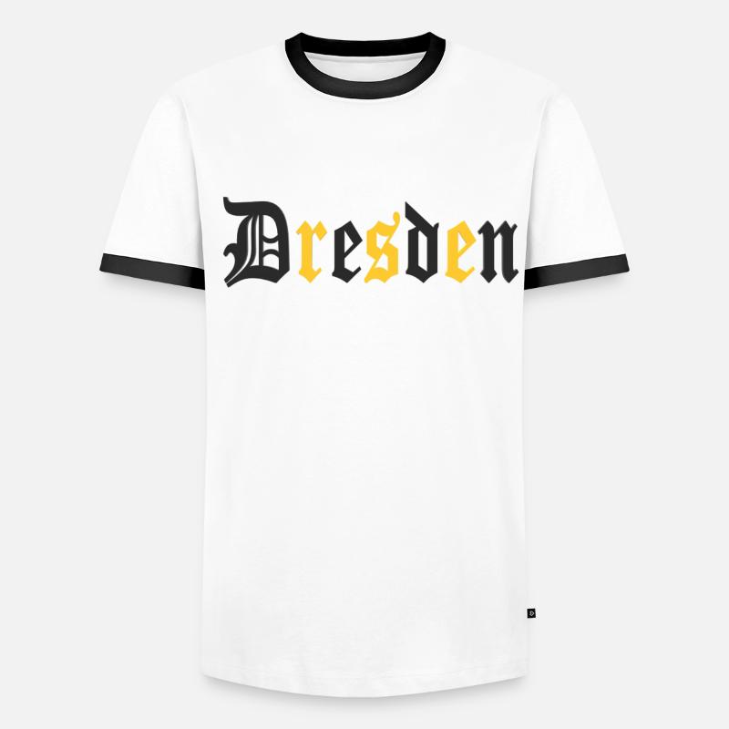 Conception de Dresde T-shirt contrasté Homme
