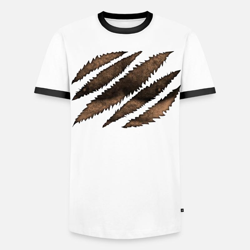 Patte d’ours T-shirt contrasté Homme