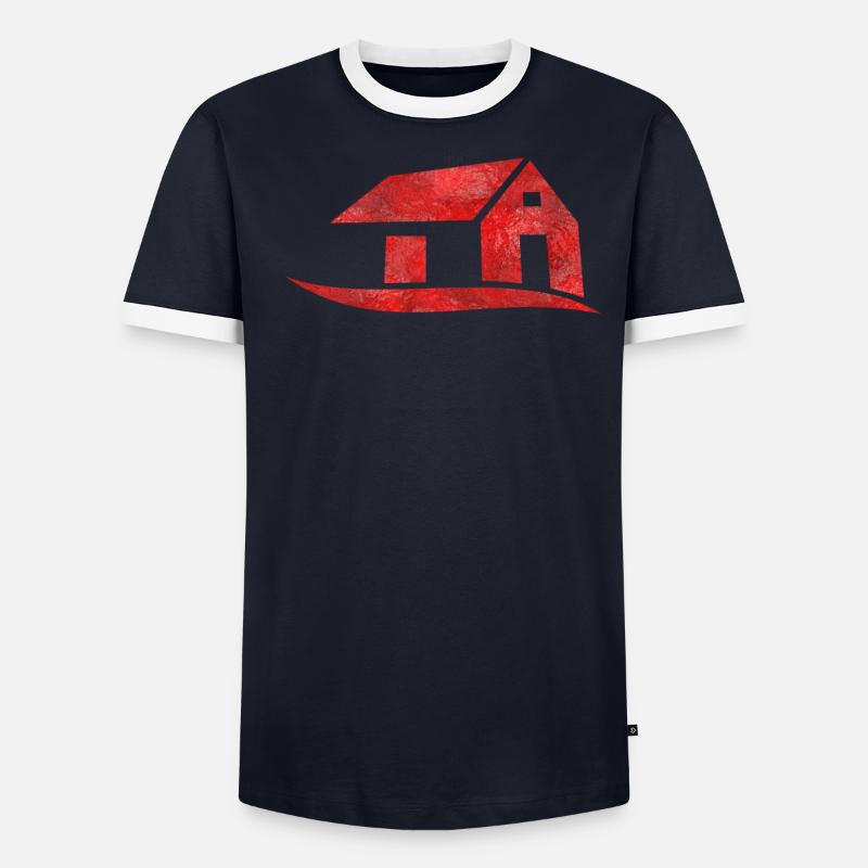 Maison T-shirt contrasté Homme