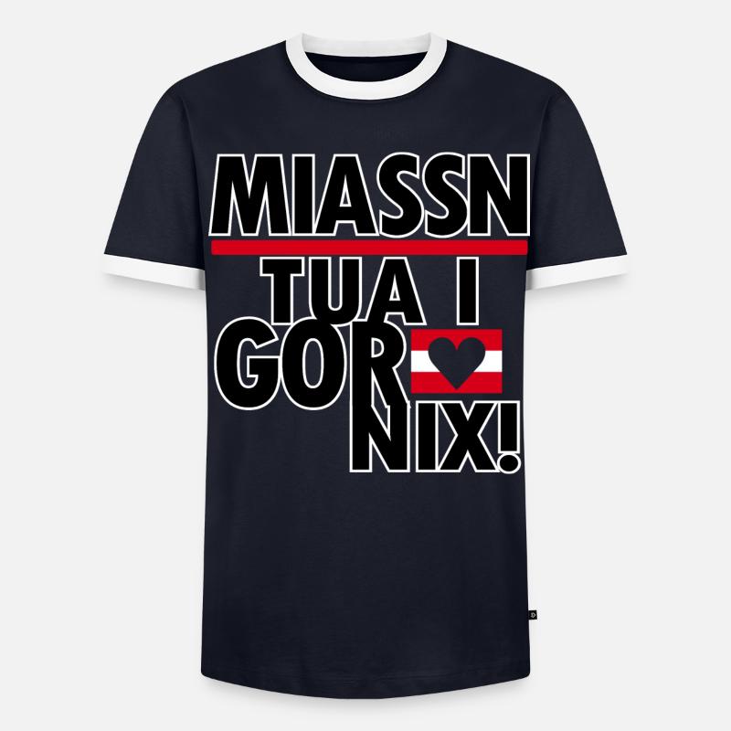 Austrian dialect Styrian Men's Ringer Shirt