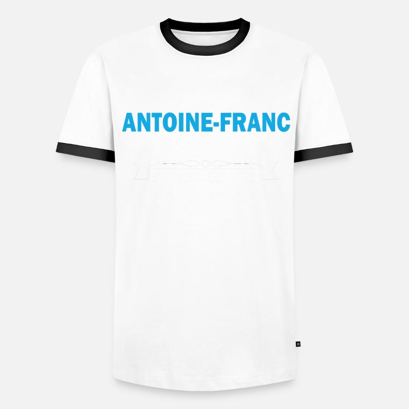 Je m'appelle excellence Antoine-Francois T-shirt contrasté Homme