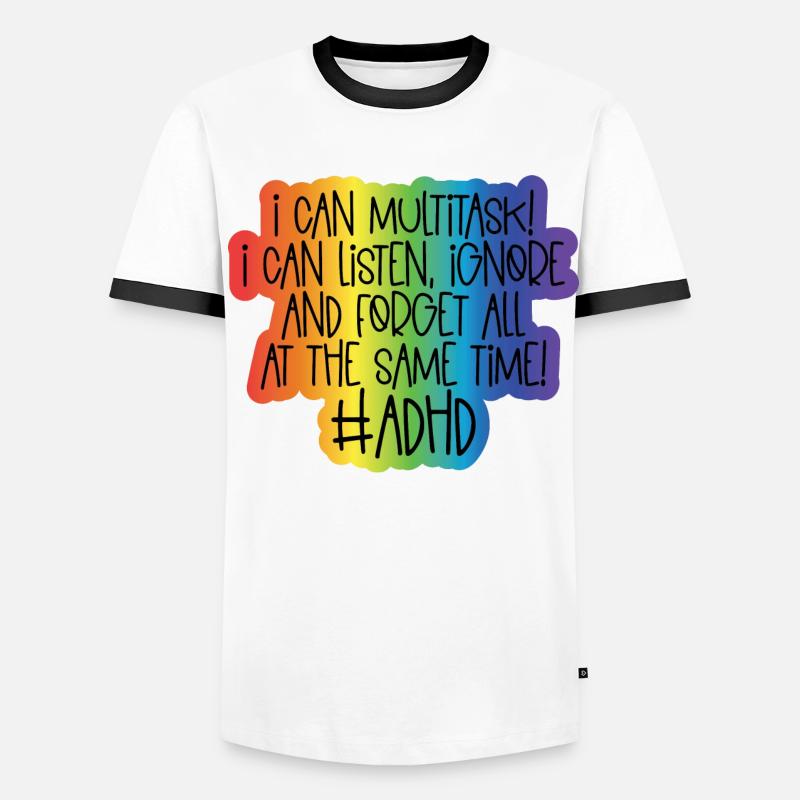 ADHD Men's Ringer Shirt