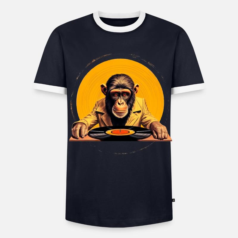 LP Singe T-shirt contrasté Homme