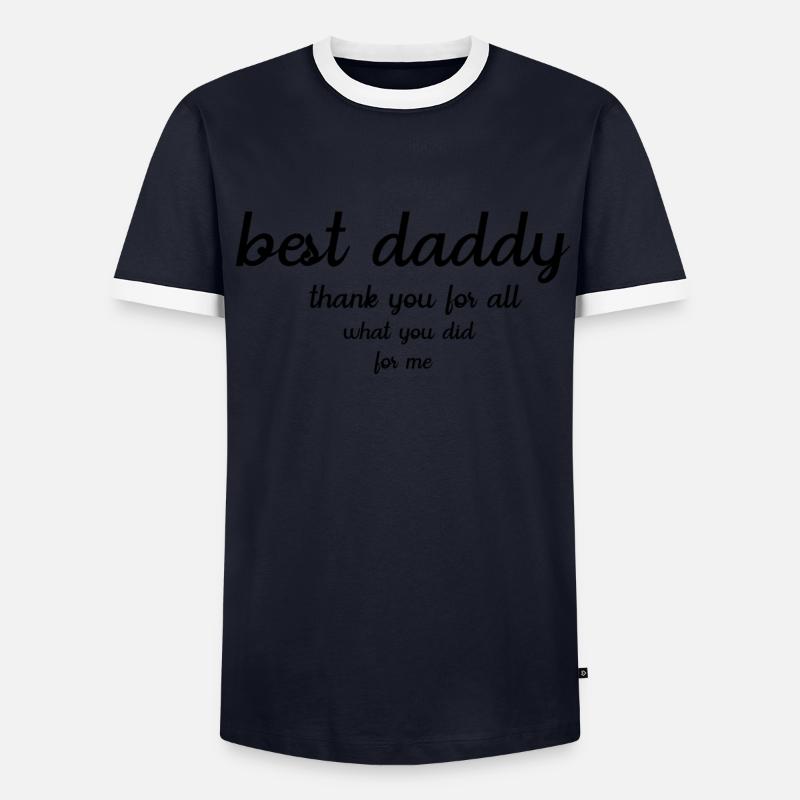 BESTER VATI Männer Kontrast-T-Shirt