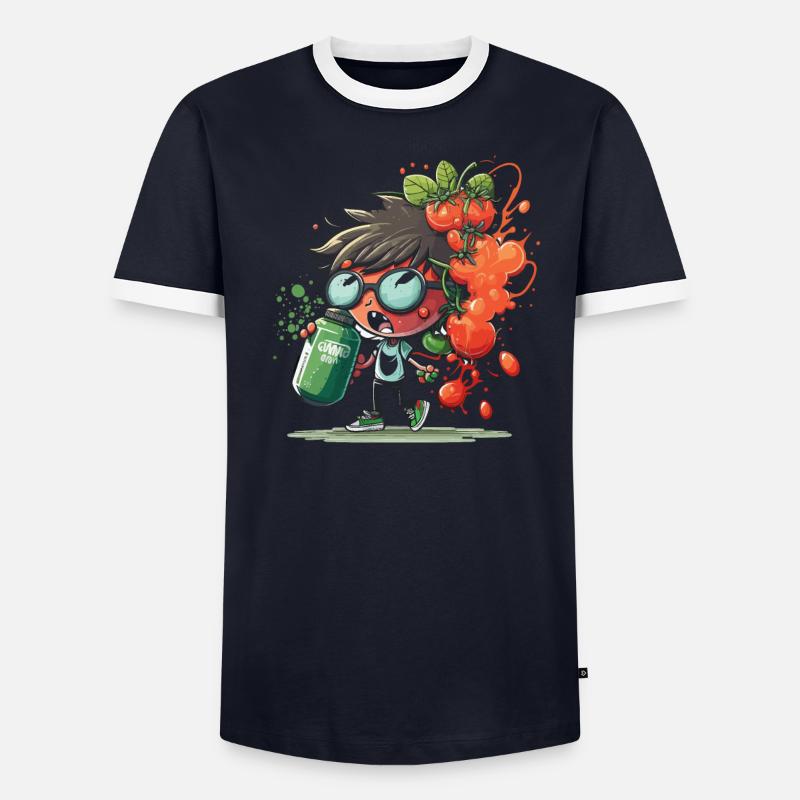 Tomate Tunes T-shirt contrasté Homme