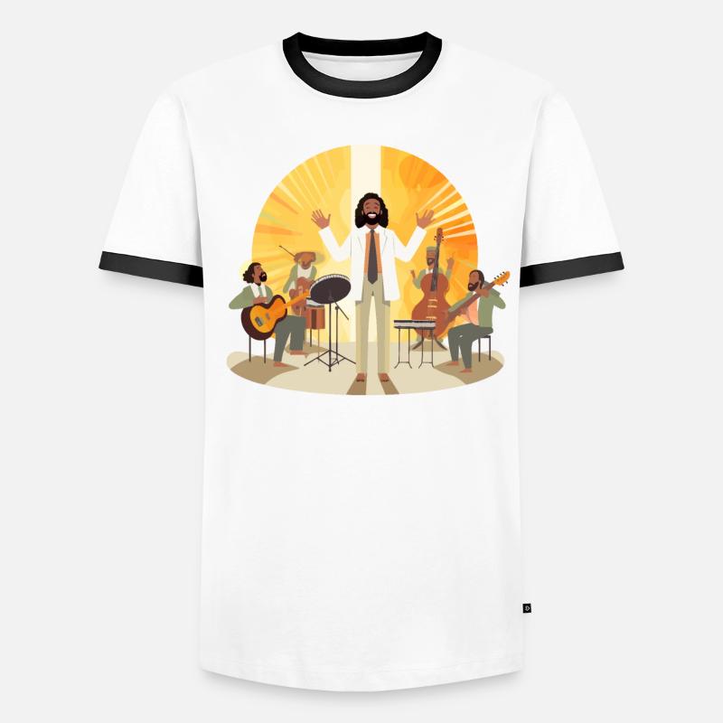 Vibraphonic Savior Men's Ringer Shirt