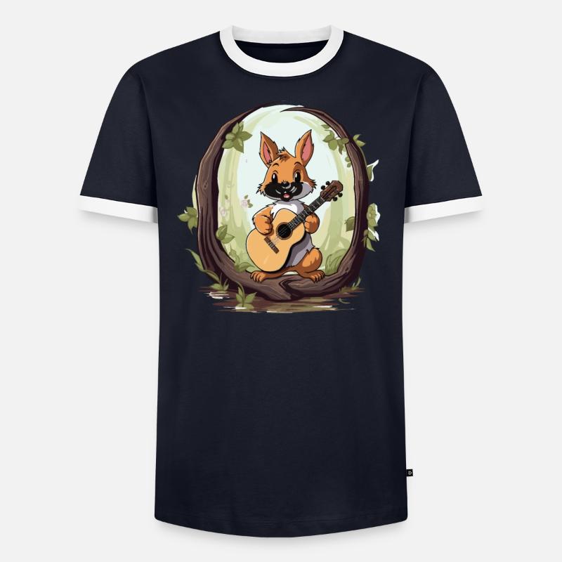 Squirrel Serenader Men's Ringer Shirt