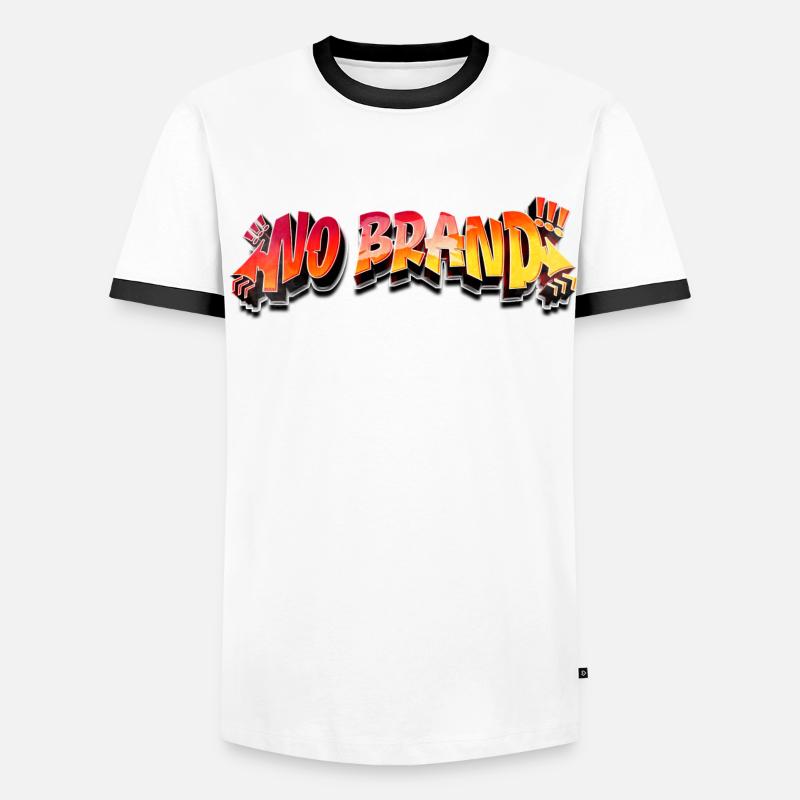 Pas de marque - Graffiti T-shirt contrasté Homme