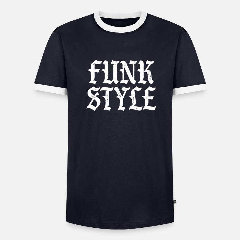 Funk Style Dancer Dancer - Men's Ringer Shirt - undefined