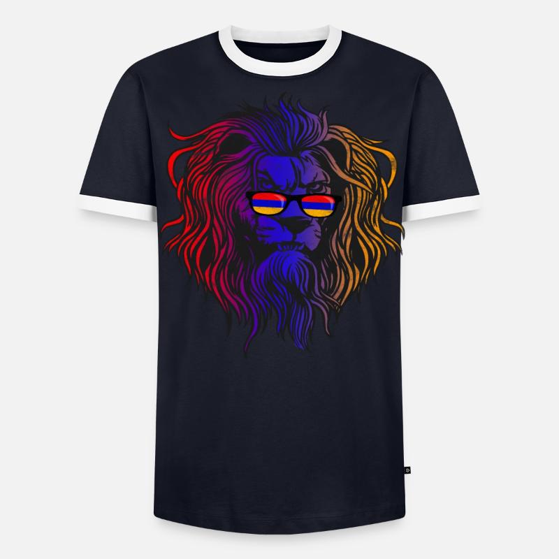 Arménie T-shirt contrasté Homme
