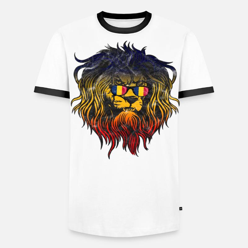 Tschad Männer Kontrast-T-Shirt