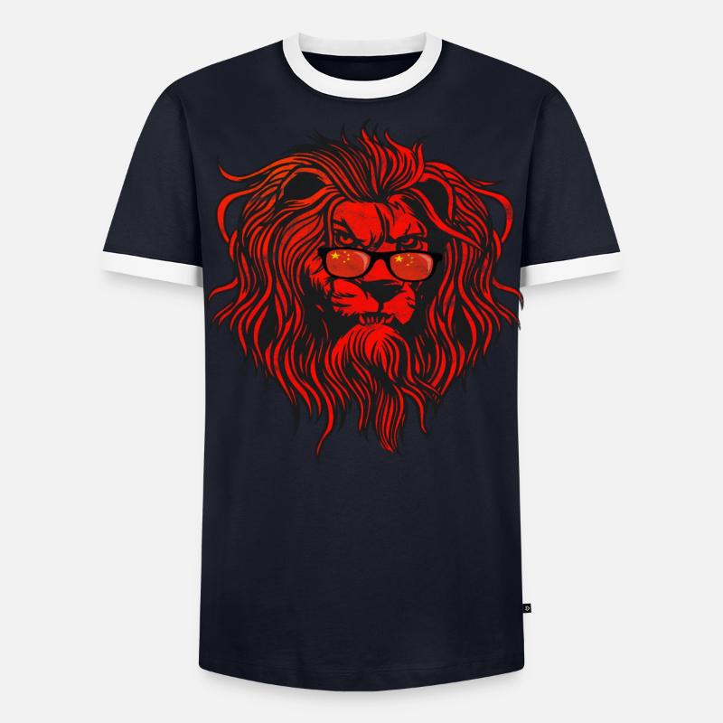 Chine T-shirt contrasté Homme