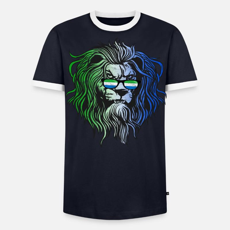 Sierra Leone T-shirt contrasté Homme