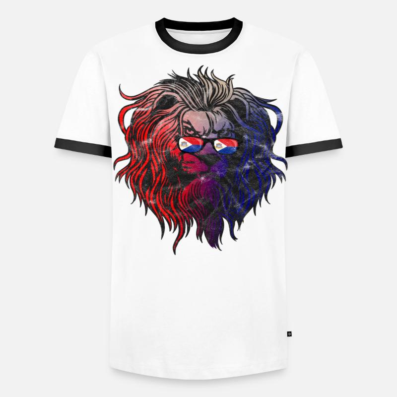 Sint Maarten T-shirt contrasté Homme