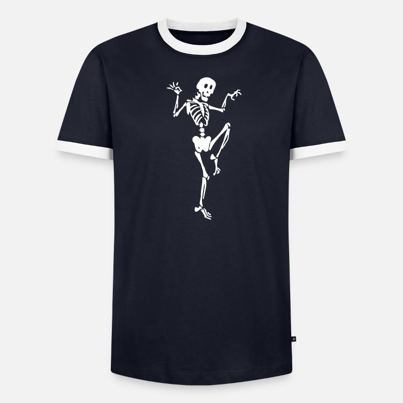 Skeleton Men's Ringer Shirt