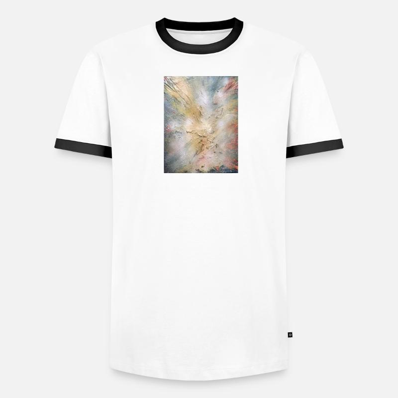 Nébuleuses T-shirt contrasté Homme