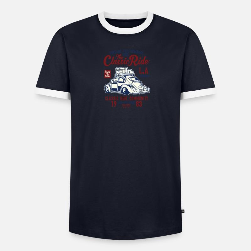Le classique Ride2 T-shirt contrasté Homme