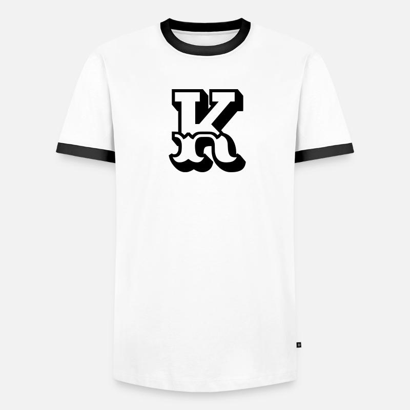 K T-shirt contrasté Homme