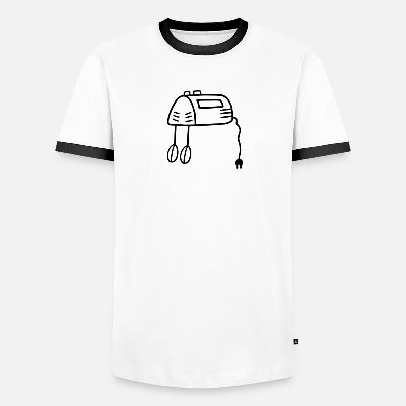 Mixer / Agitateur avec bouchon T-shirt contrasté Homme