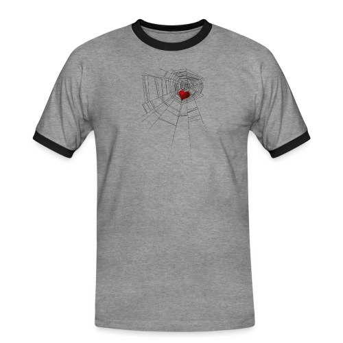trappola_del_cuore - Maglietta Contrast da uomo