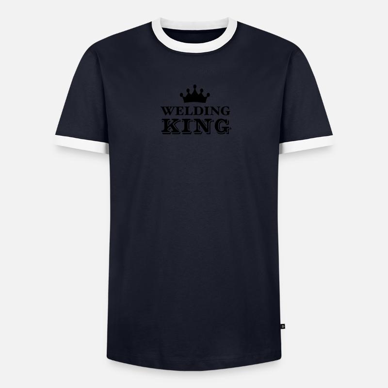 Welding King T-shirt contrasté Homme