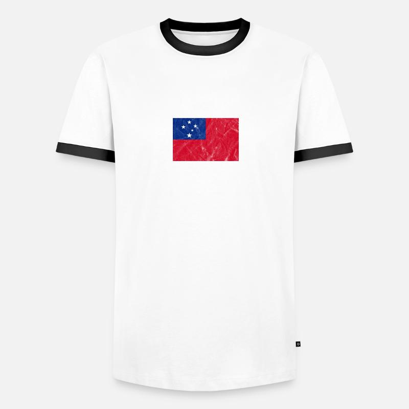 Samoa T-shirt contrasté Homme