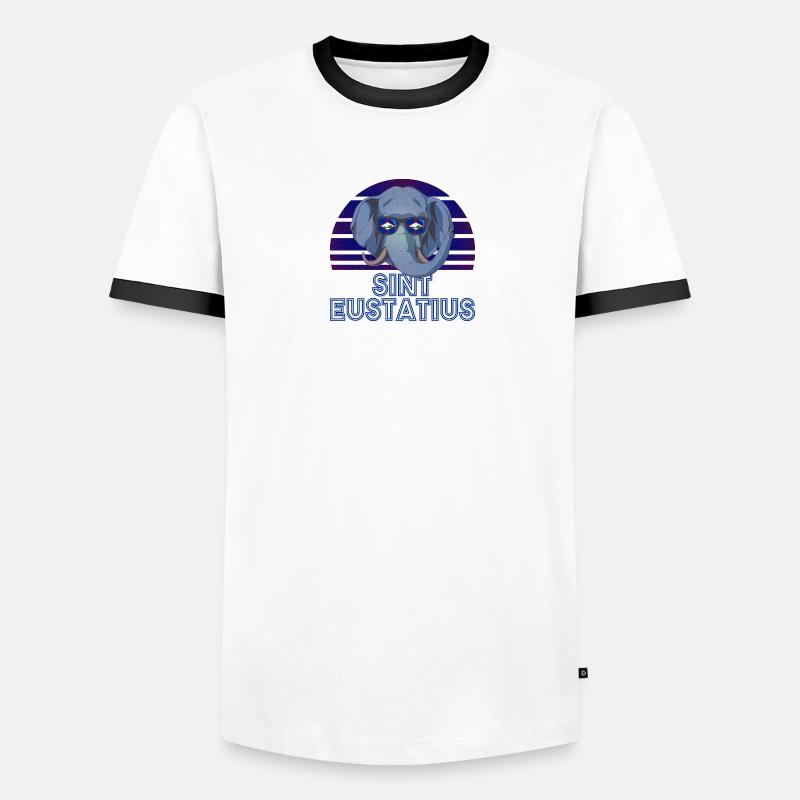 Saint-Eustache T-shirt contrasté Homme