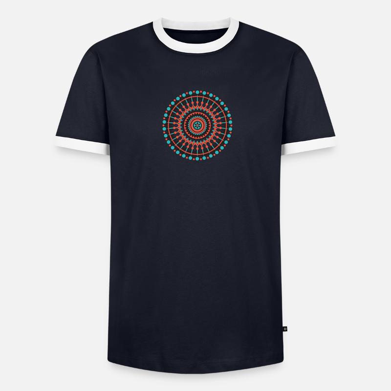 Expérience Voyage Ethno T-shirt contrasté Homme