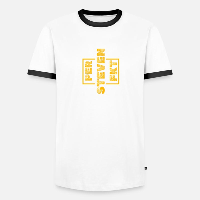 Perfekt Einzigartig Steven Männer Kontrast-T-Shirt