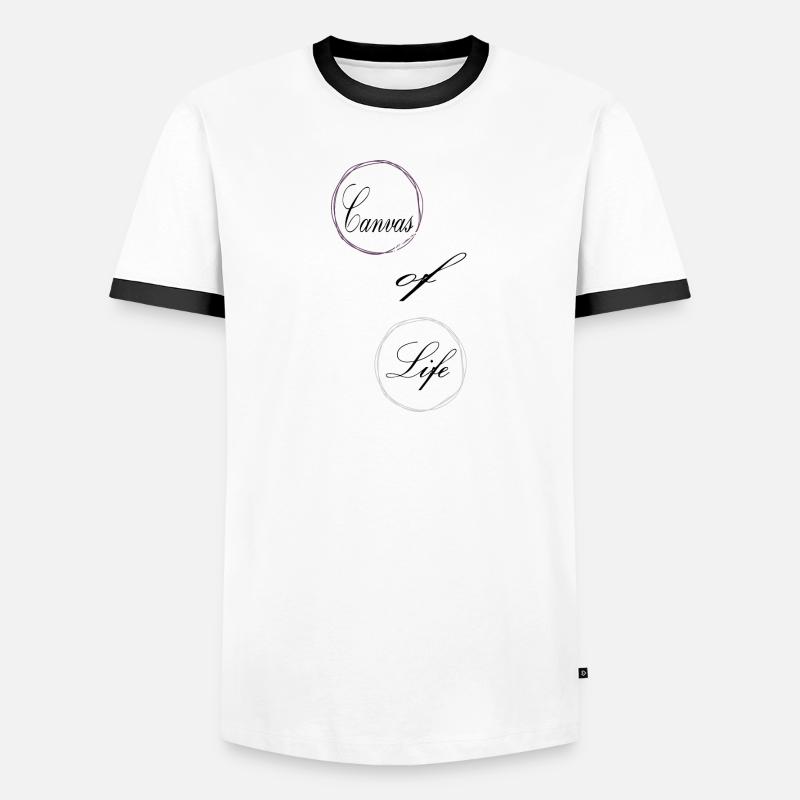 conseils beauté citation drôle expression écrite T-shirt contrasté Homme