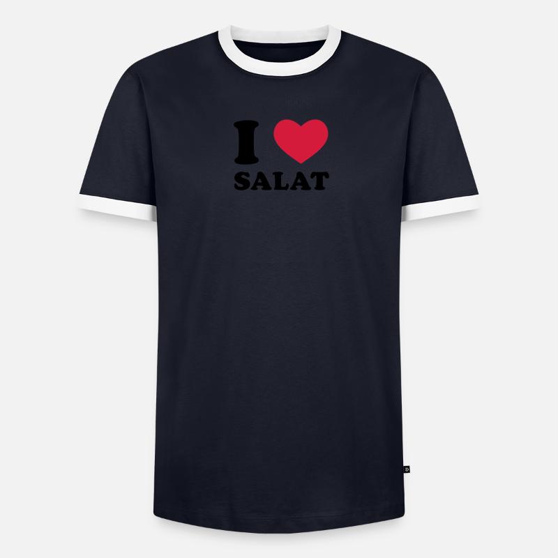 J'aime salade T-shirt contrasté Homme