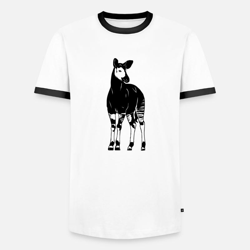 okapi T-shirt contrasté Homme