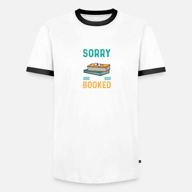 Le week-end est réservé Avid Reader Gift T-shirt contrasté Homme