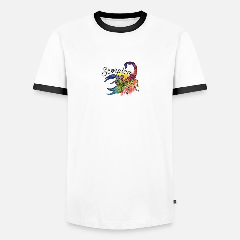 Horoskopzeichen Astrologe oder Tierkreiszeichen Fa Männer Kontrast-T-Shirt
