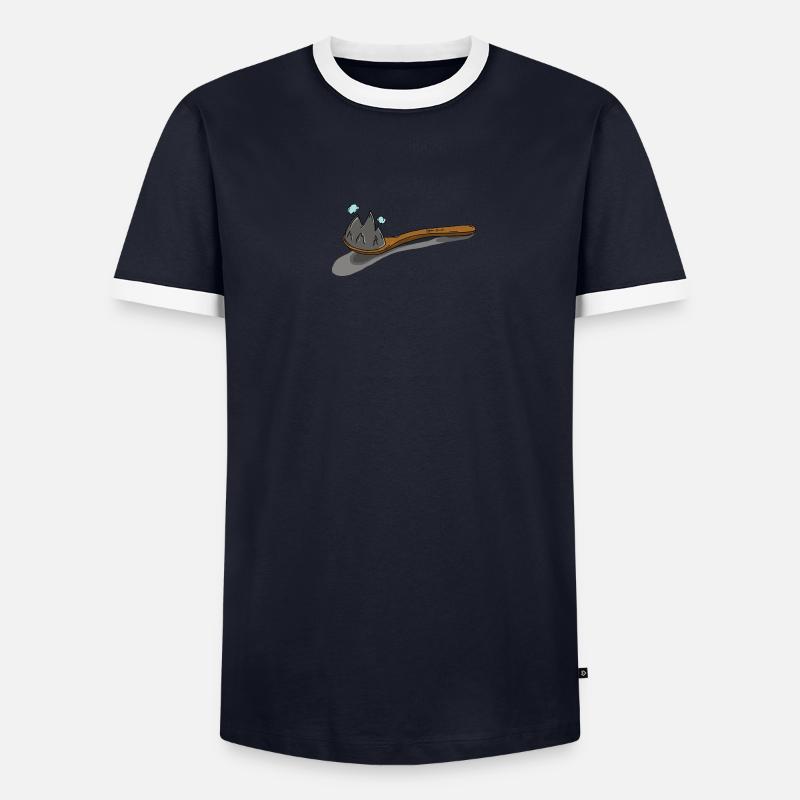 Cuillère-Mountain Spoon Mountain T-shirt contrasté Homme